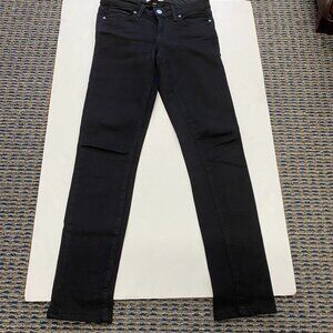 PAIGE Skyline Skinny Jeans  - Size 24 - Black